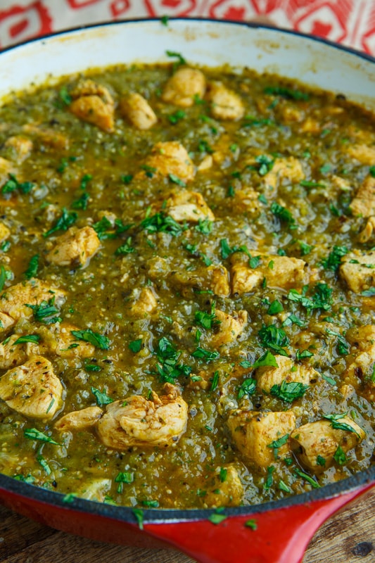 Skillet Chicken Verde Skillet Chicken Verde