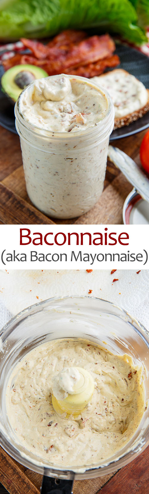 Baconnaise (aka Bacon Mayonnaise) Baconnaise (aka Bacon Mayonnaise)