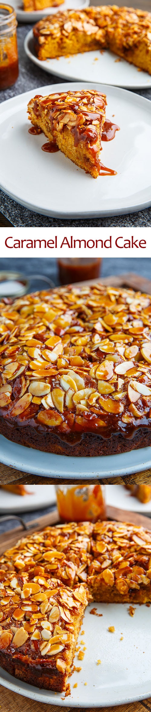 Caramel Soaked Almond Cake Caramel Soaked Almond Cake