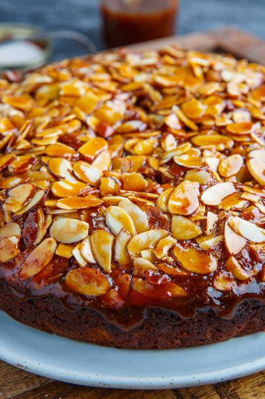 Caramel Soaked Almond Cake Caramel Soaked Almond Cake