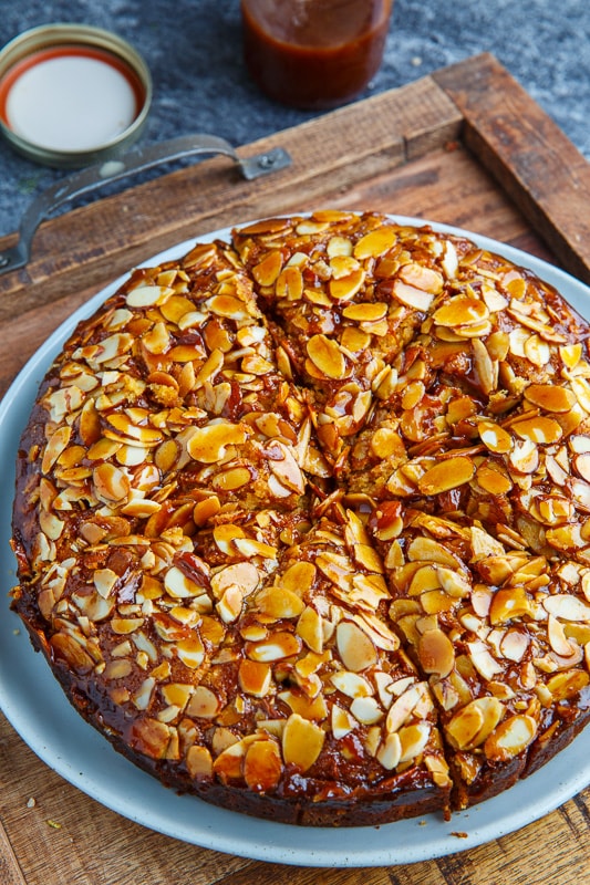 Caramel Soaked Almond Cake Caramel Soaked Almond Cake