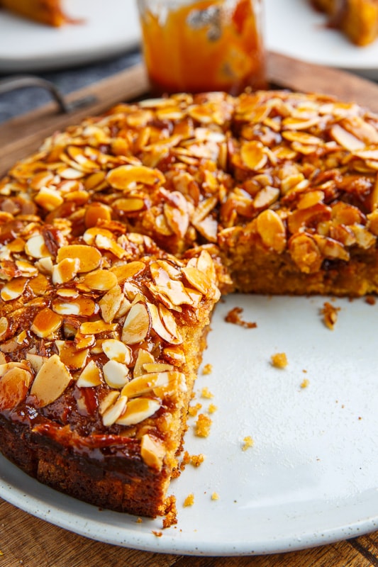 Caramel Soaked Almond Cake Caramel Soaked Almond Cake