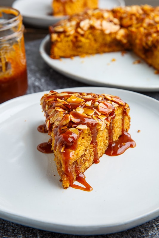 Caramel Soaked Almond Cake Caramel Soaked Almond Cake