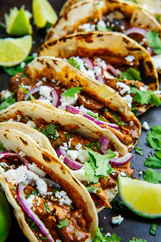 Chicken Mole Tacos Chicken Mole Tacos