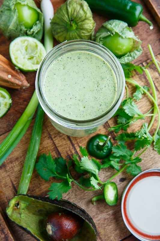 Creamy Tomatillo Ranch Dressing Creamy Tomatillo Ranch Dressing
