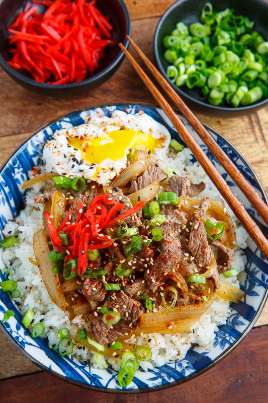 Gyudon (Japanese Beef Rice Bowl) Gyudon (Japanese Beef Rice Bowl)