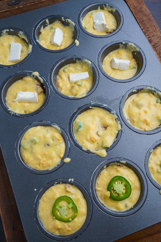 Jalapeno Popper Cornbread Muffins Jalapeno Popper Cornbread Muffins