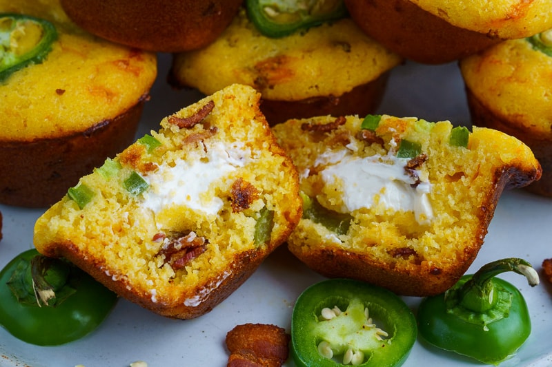 Jalapeno Popper Cornbread Muffins Jalapeno Popper Cornbread Muffins
