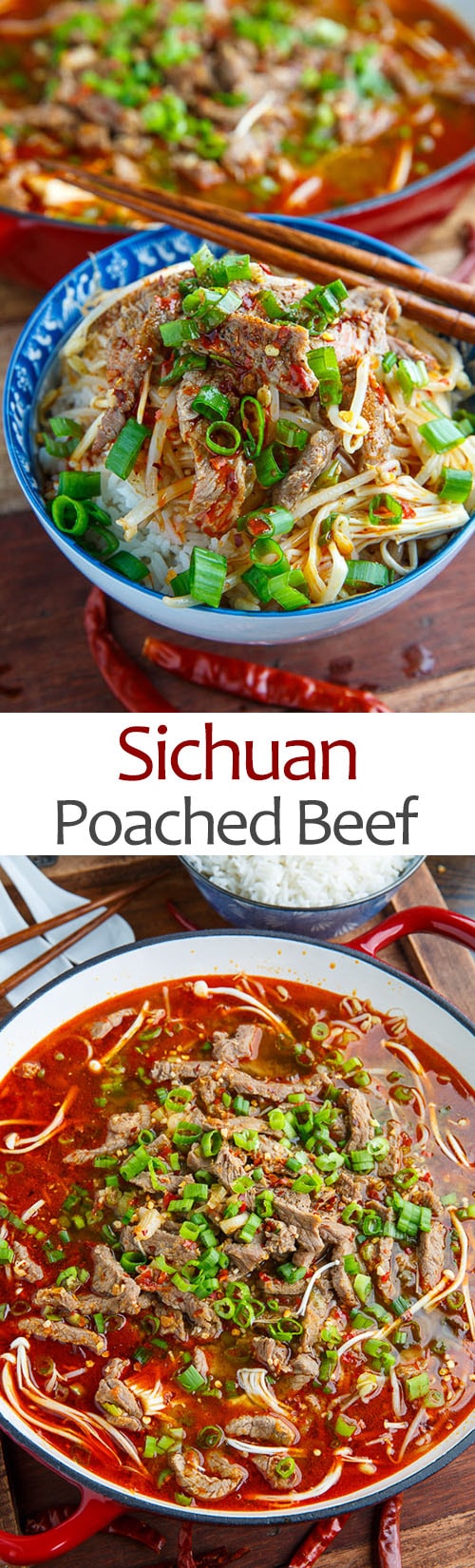Sichuan Poached Beef (Shuizhu) Sichuan Poached Beef (Shuizhu)