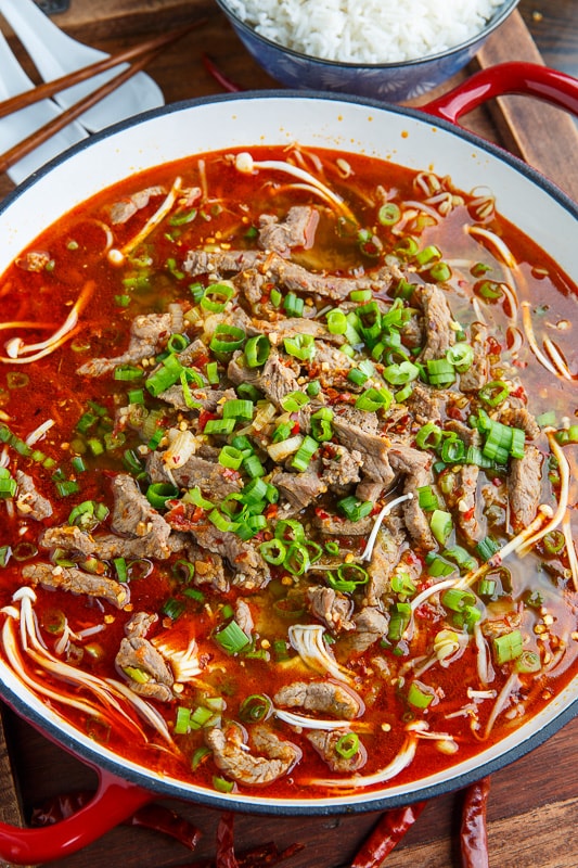Sichuan Poached Beef (Shuizhu) Sichuan Poached Beef (Shuizhu)