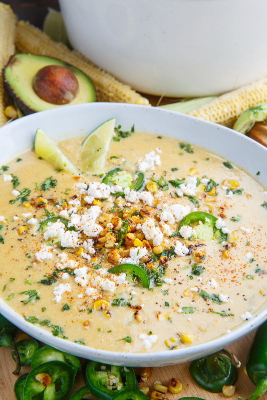 Mexican Street Corn Soup Mexican Street Corn Soup