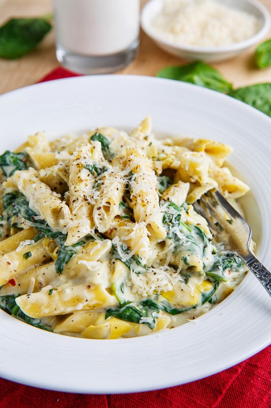 Spinach and Artichoke Dip Pasta Spinach and Artichoke Dip Pasta