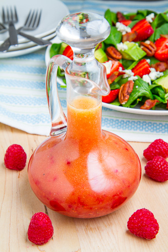 Raspberry White Balsamic Vinaigrette Raspberry White Balsamic Vinaigrette