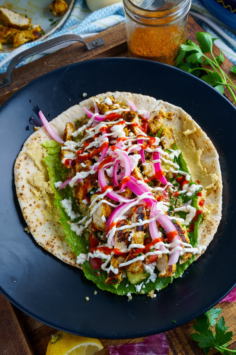 Chicken Shawarma Wraps Chicken Shawarma Wraps