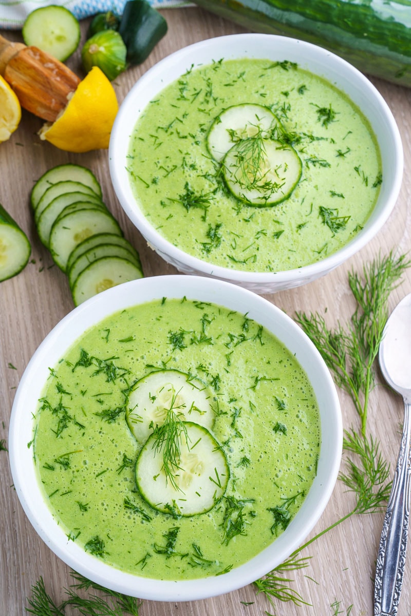 Cold Cucumber Soup Cold Cucumber Soup
