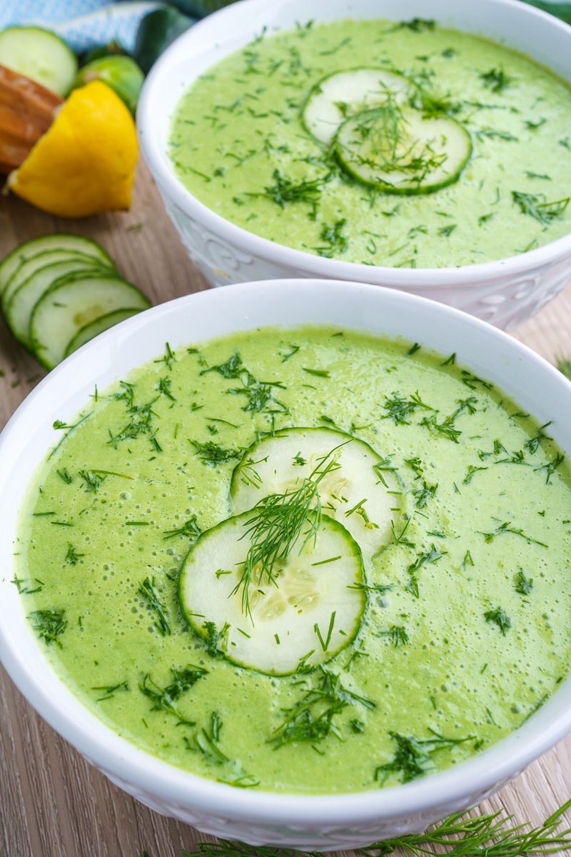 Cold Cucumber Soup