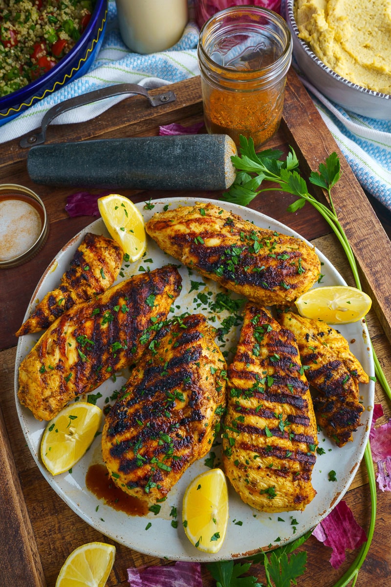 Grilled Chicken Shawarma Grilled Chicken Shawarma