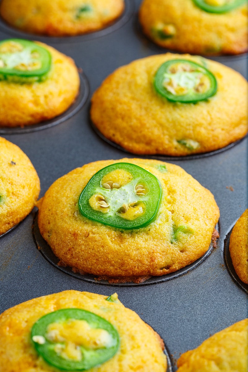 Honey Jalapeno Cornbread Muffins Honey Jalapeno Cornbread Muffins