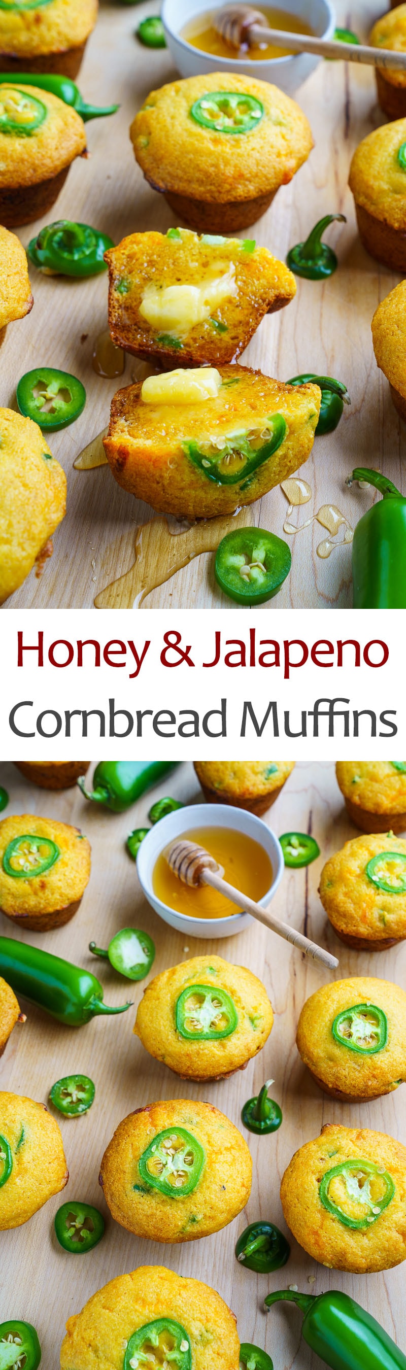 Honey Jalapeno Cornbread Muffins Honey Jalapeno Cornbread Muffins