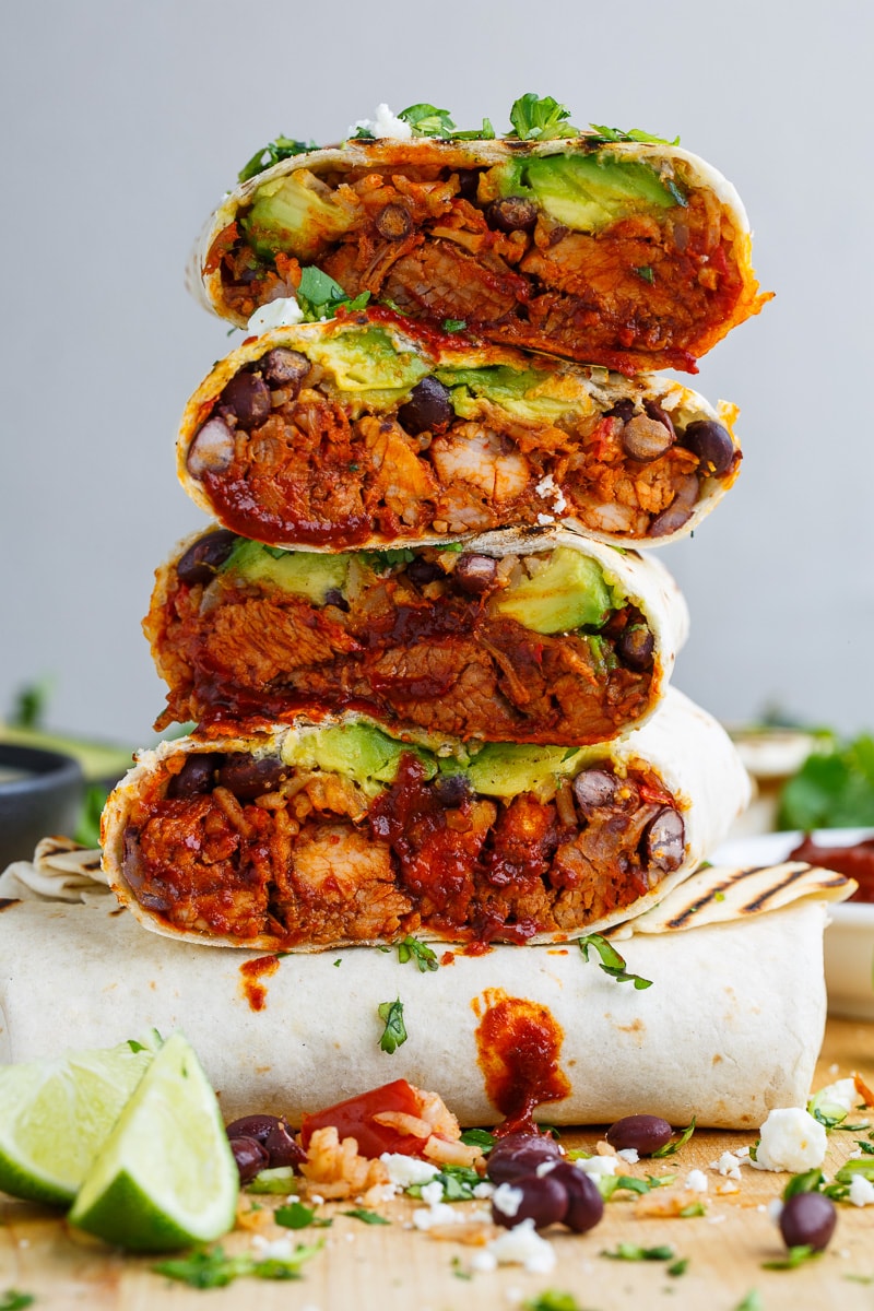 Pork Adobo Burritos Pork Adobo Burritos