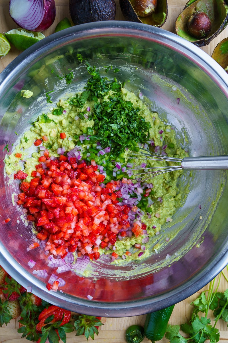 Strawberry Guacamole Strawberry Guacamole