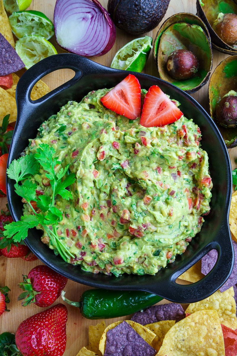 Strawberry Guacamole Strawberry Guacamole