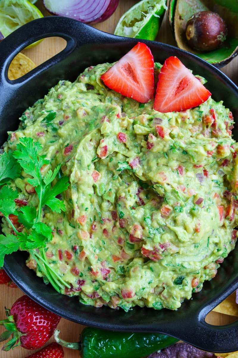 Strawberry Guacamole Strawberry Guacamole