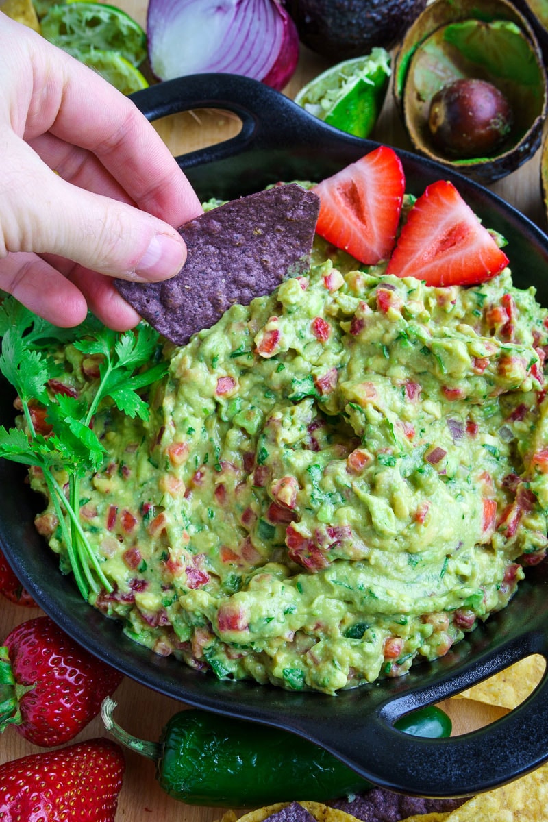 Strawberry Guacamole Strawberry Guacamole