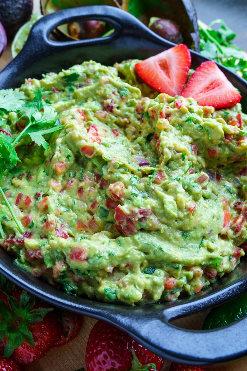Strawberry Guacamole Strawberry Guacamole