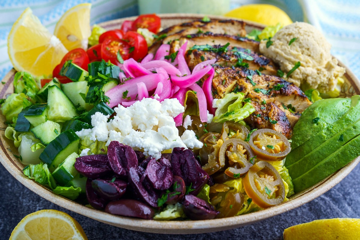Chicken Shawarma Salad Chicken Shawarma Salad