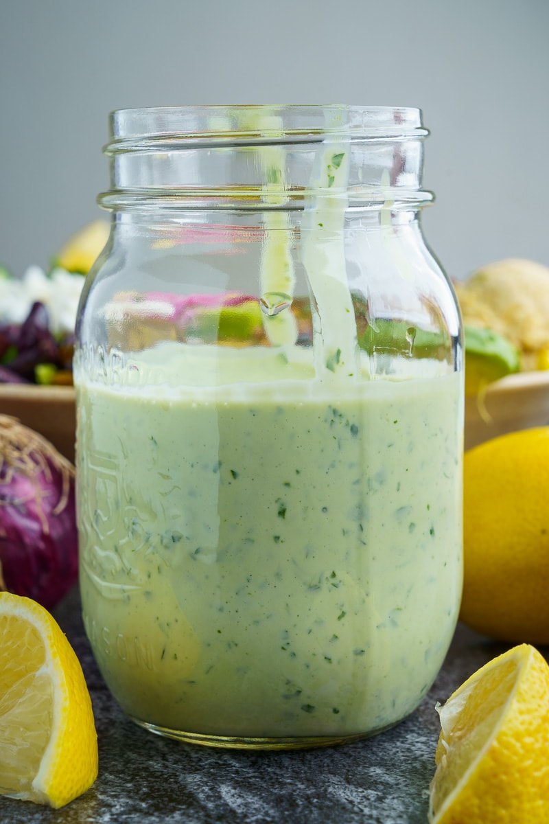 Cilantro Lemon Tahini Dressing Cilantro Lemon Tahini Dressing