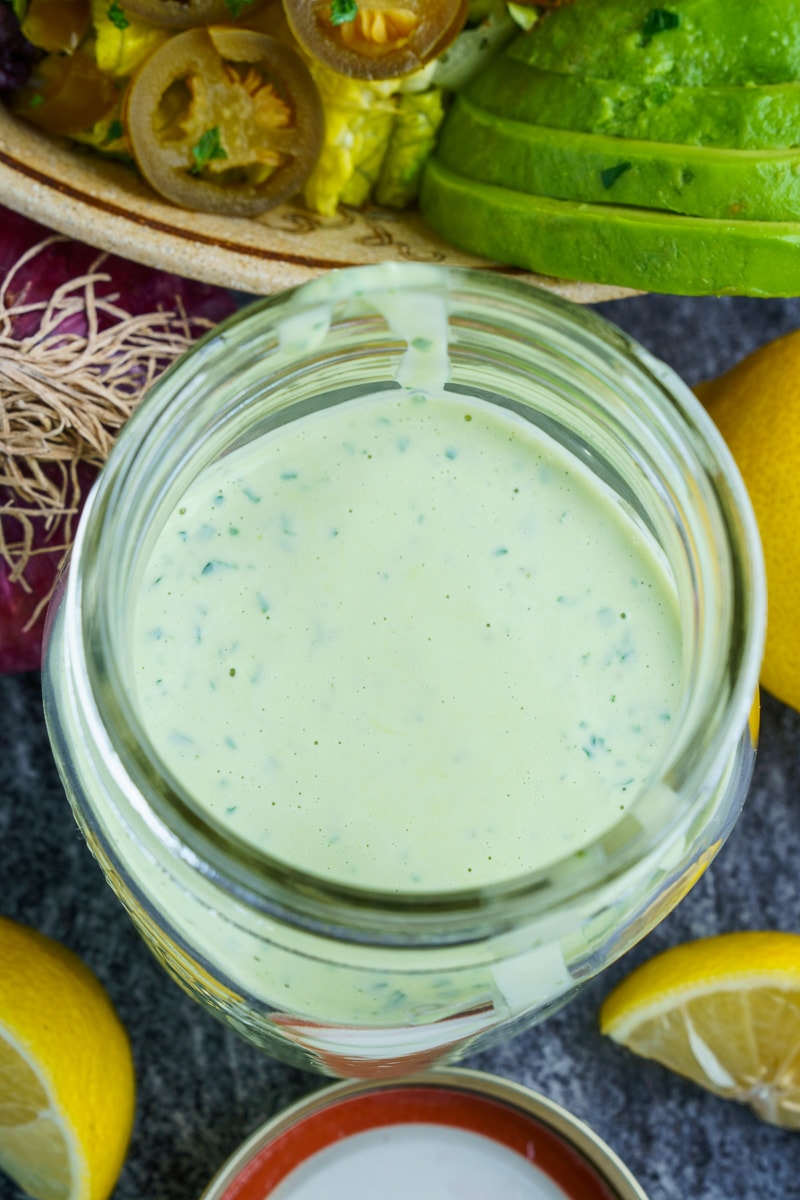 Cilantro Lemon Tahini Dressing Cilantro Lemon Tahini Dressing