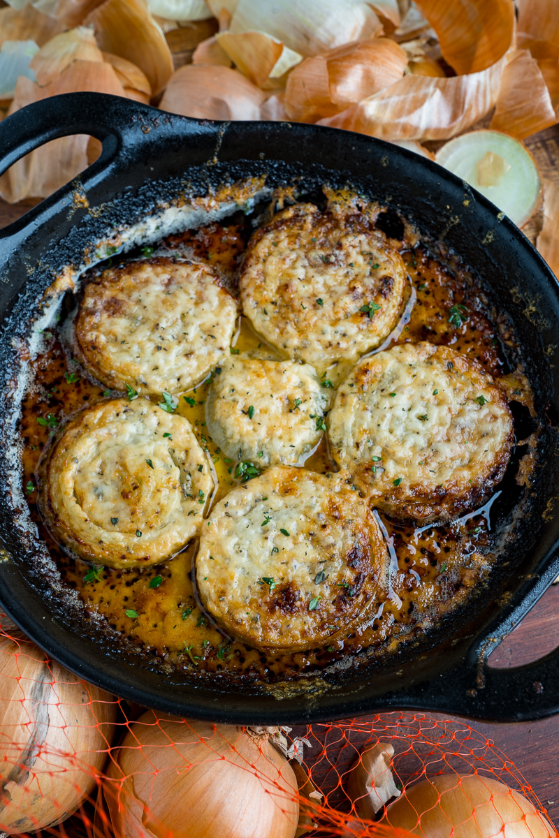 Asiago Roasted Onions Asiago Roasted Onions