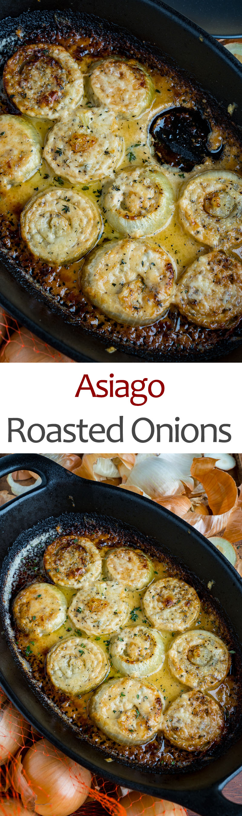 Asiago Roasted Onions Asiago Roasted Onions