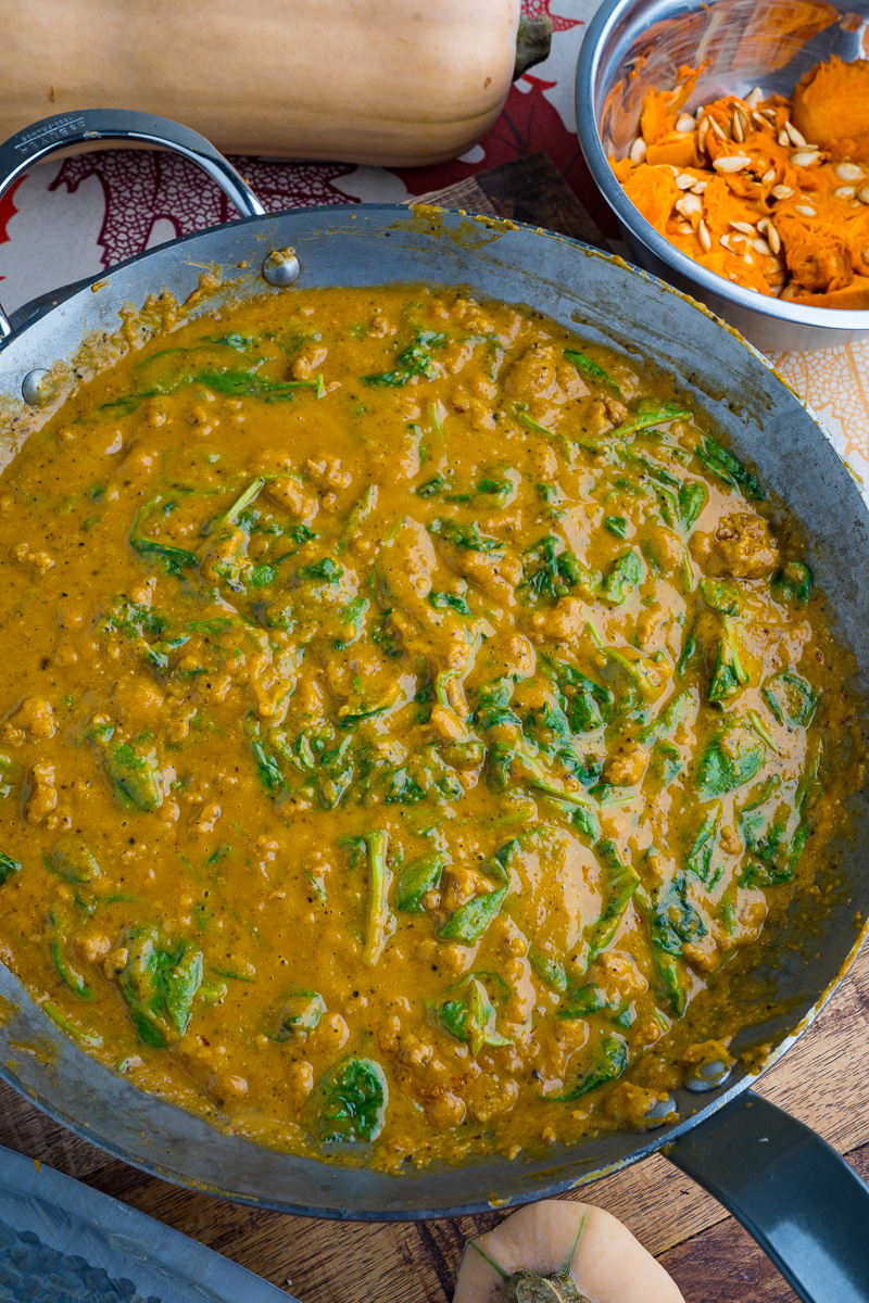 Roasted Butternut Squash and Sausage Tortellini Roasted Butternut Squash and Sausage Tortellini