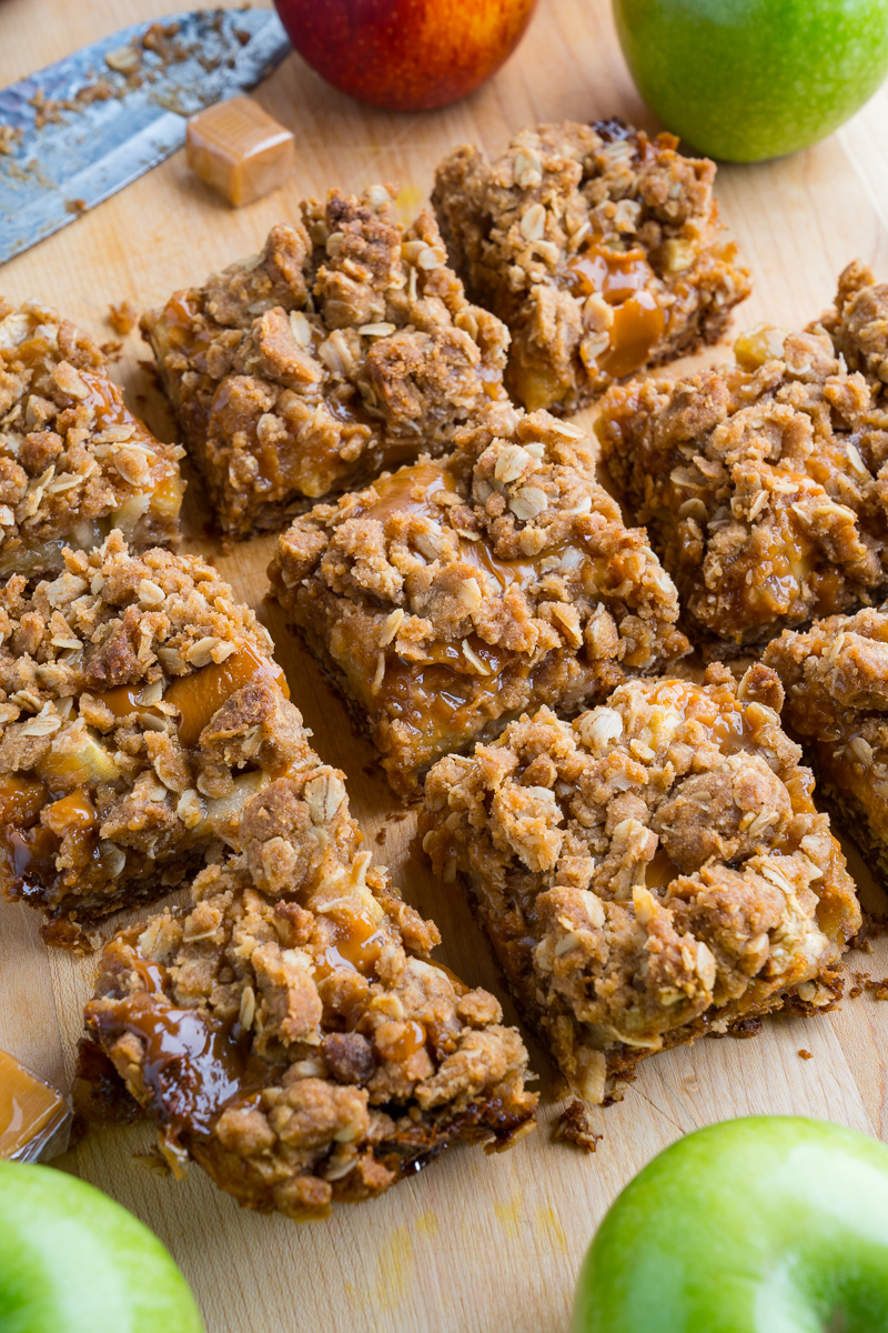 Caramel Apple Crisp Bars Caramel Apple Crisp Bars