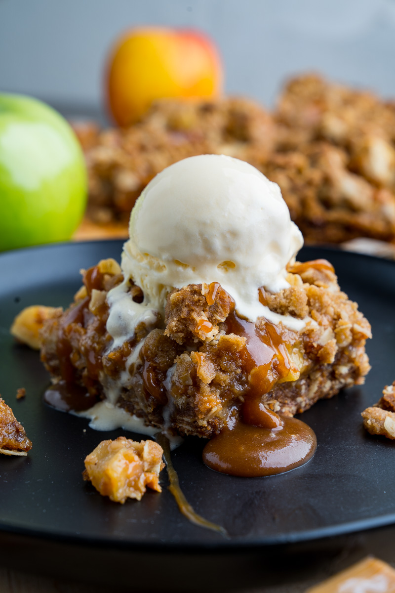 Caramel Apple Crisp Bars Caramel Apple Crisp Bars