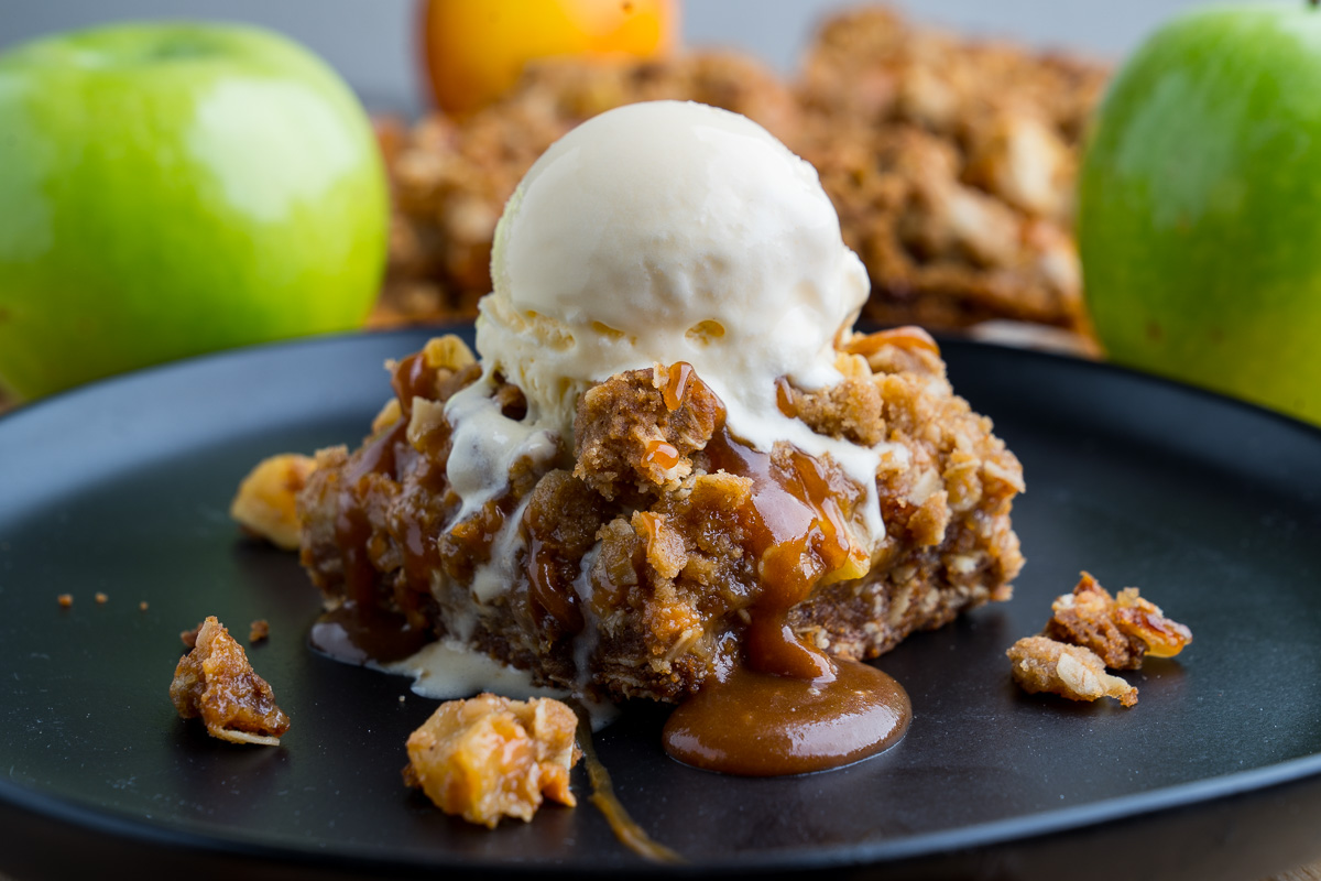 Caramel Apple Crisp Bars Caramel Apple Crisp Bars