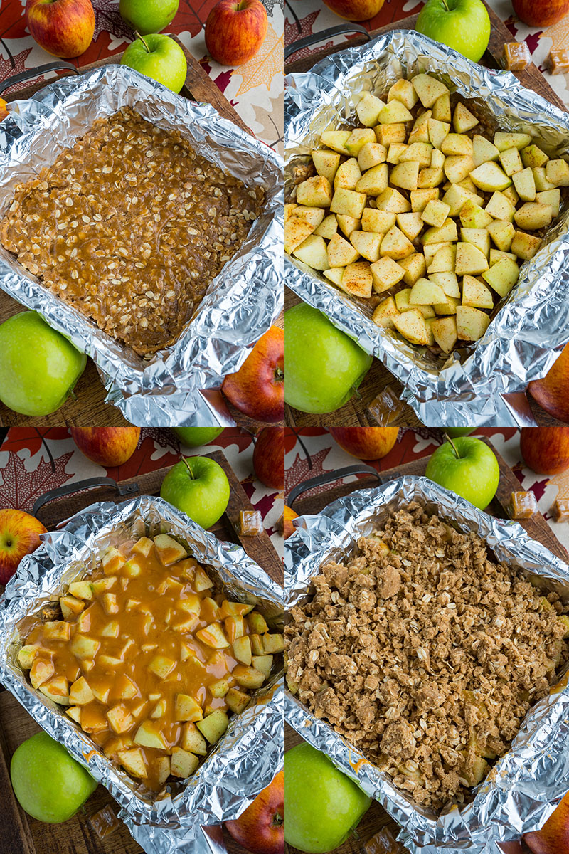 Caramel Apple Crisp Bars Caramel Apple Crisp Bars