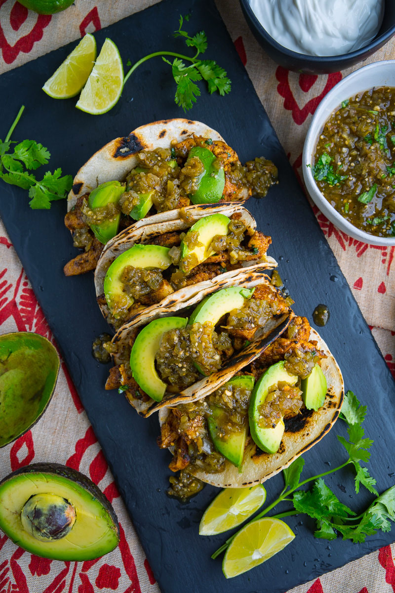 Chicken and Avocado Tacos Chicken and Avocado Tacos