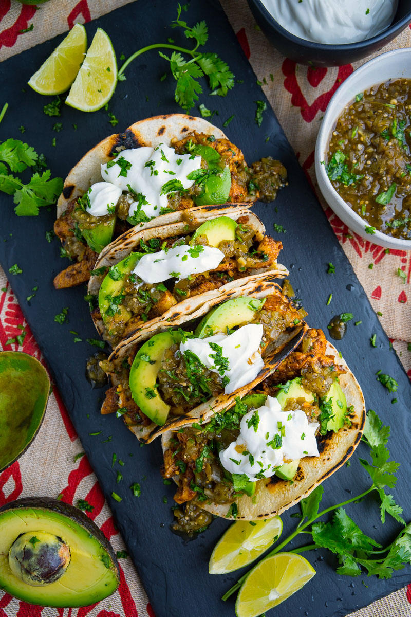 Chicken and Avocado Tacos Chicken and Avocado Tacos