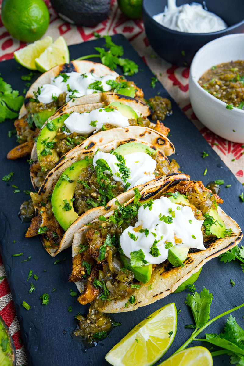 Chicken and Avocado Tacos Chicken and Avocado Tacos