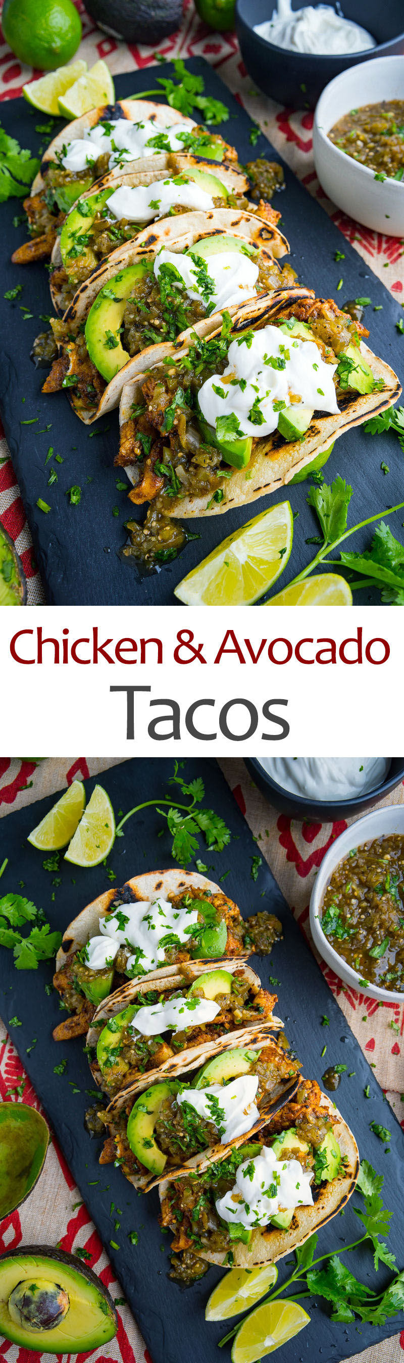 Chicken and Avocado Tacos Chicken and Avocado Tacos