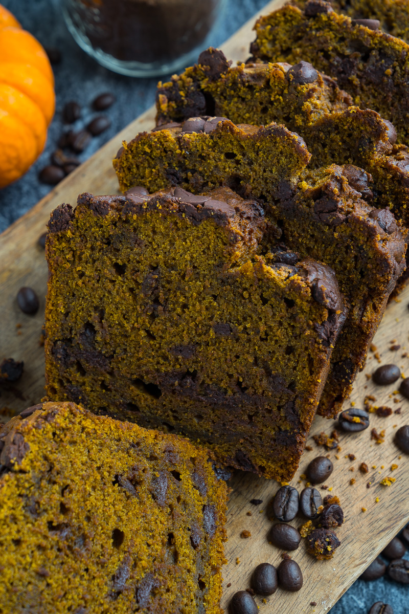 Chocolate Chip Pumpkin Spice Latte Bread Chocolate Chip Pumpkin Spice Latte Bread