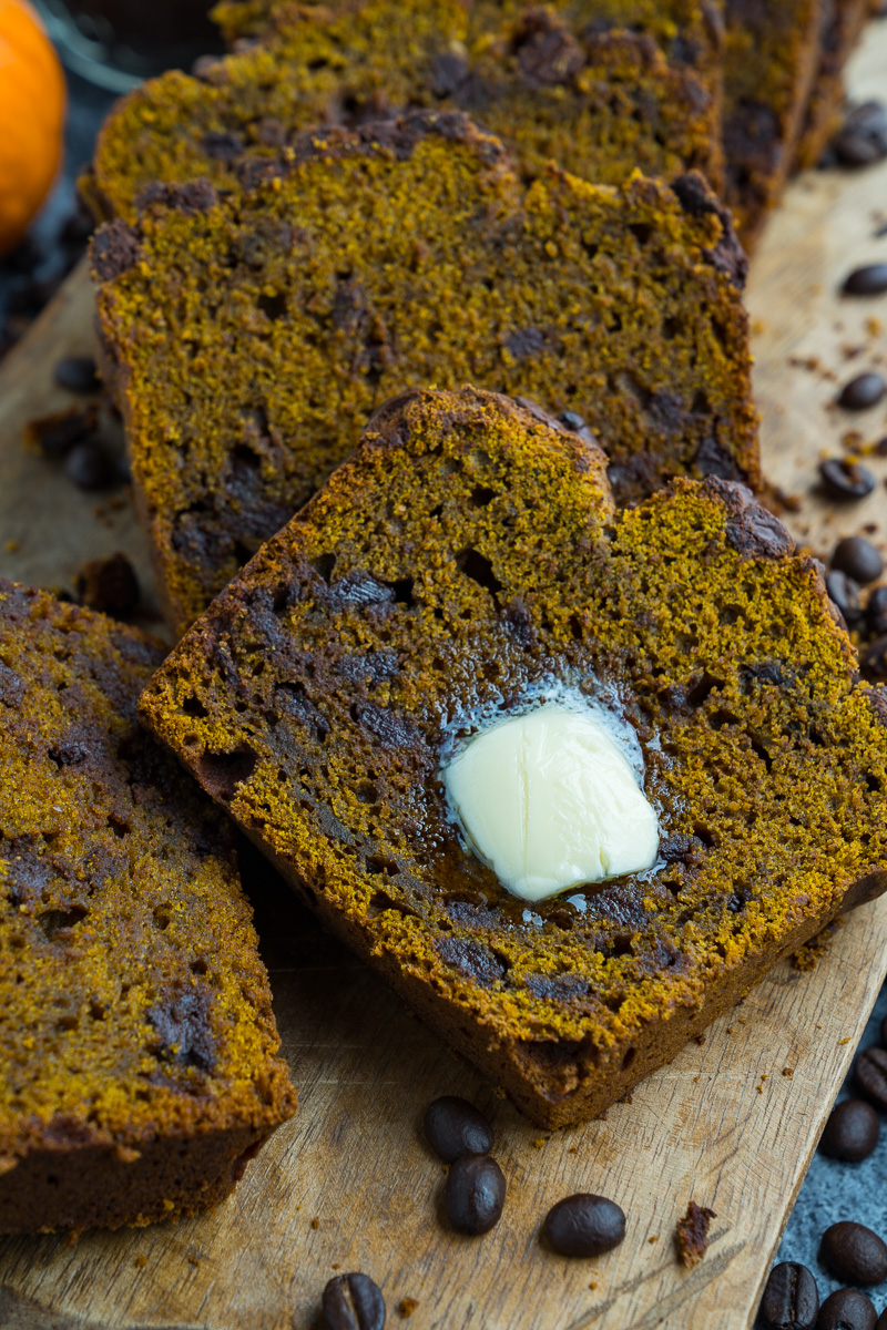 Chocolate Chip Pumpkin Spice Latte Bread Chocolate Chip Pumpkin Spice Latte Bread