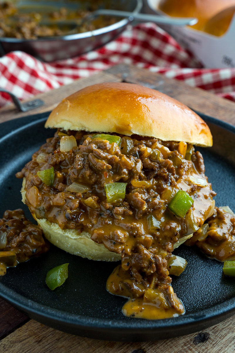 Philly Cheesesteak Sloppy Joes Philly Cheesesteak Sloppy Joes