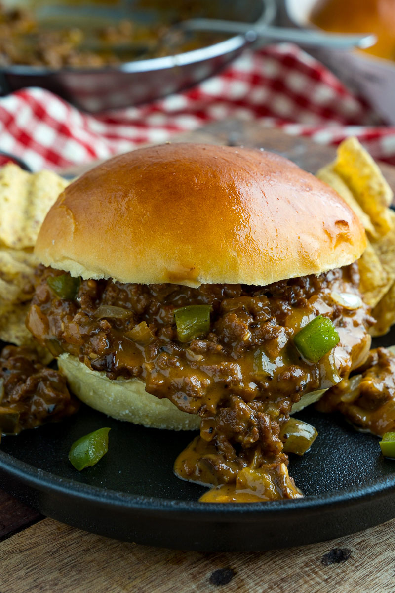 Philly Cheesesteak Sloppy Joes Philly Cheesesteak Sloppy Joes