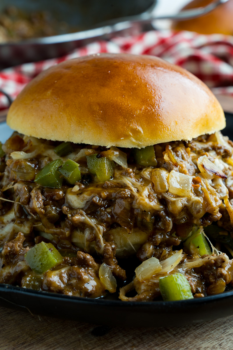 Philly Cheesesteak Sloppy Joes Philly Cheesesteak Sloppy Joes