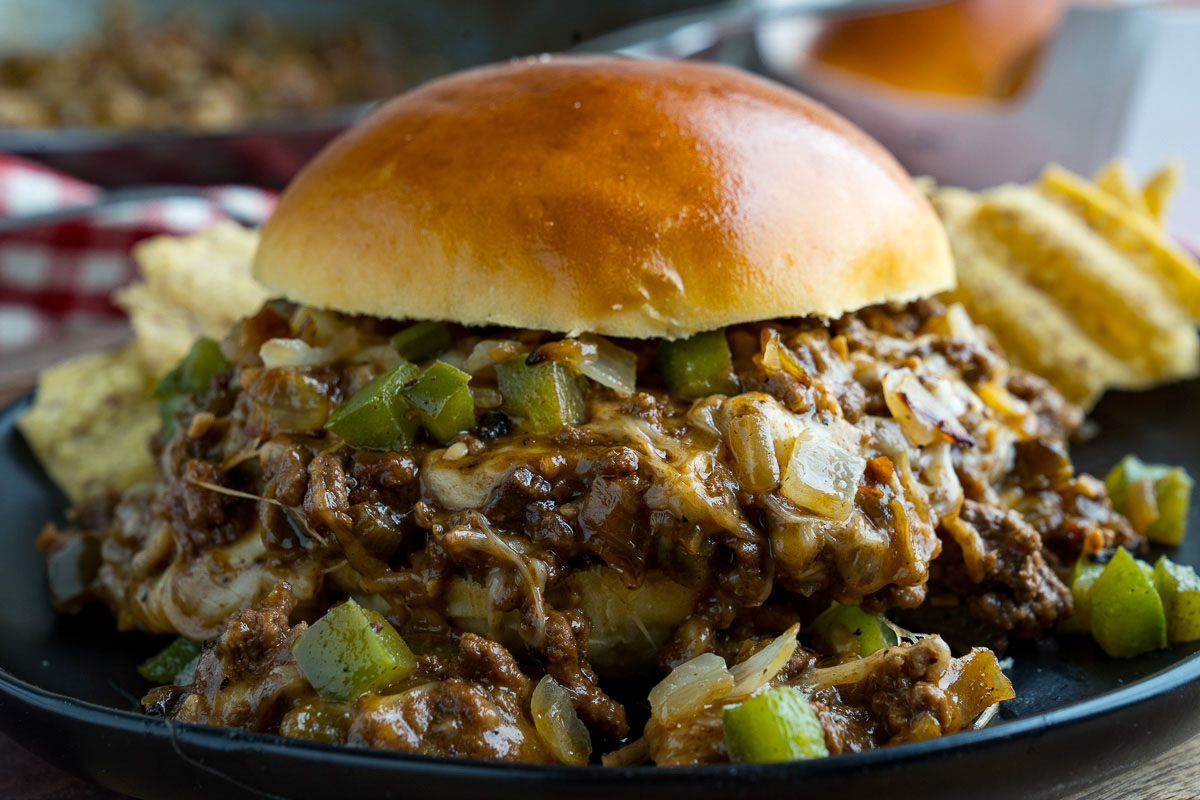 Philly Cheesesteak Sloppy Joes Philly Cheesesteak Sloppy Joes