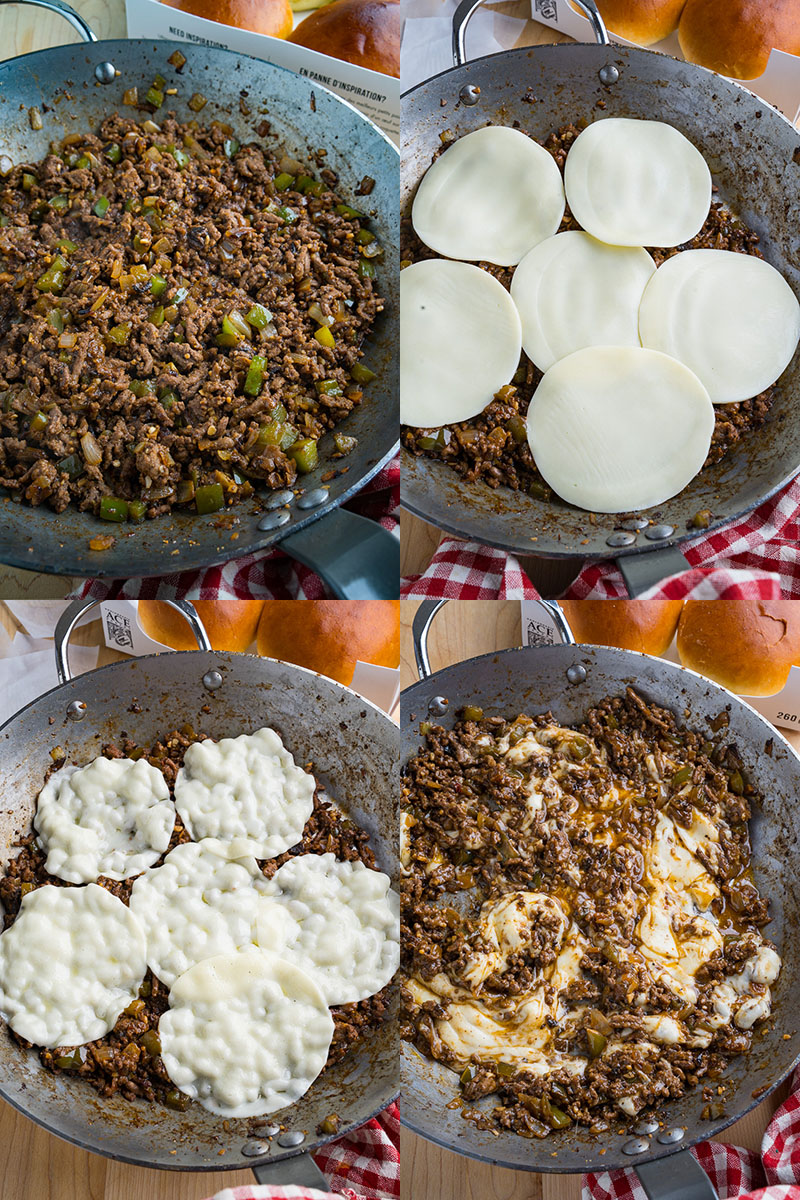 Philly Cheesesteak Sloppy Joes Philly Cheesesteak Sloppy Joes